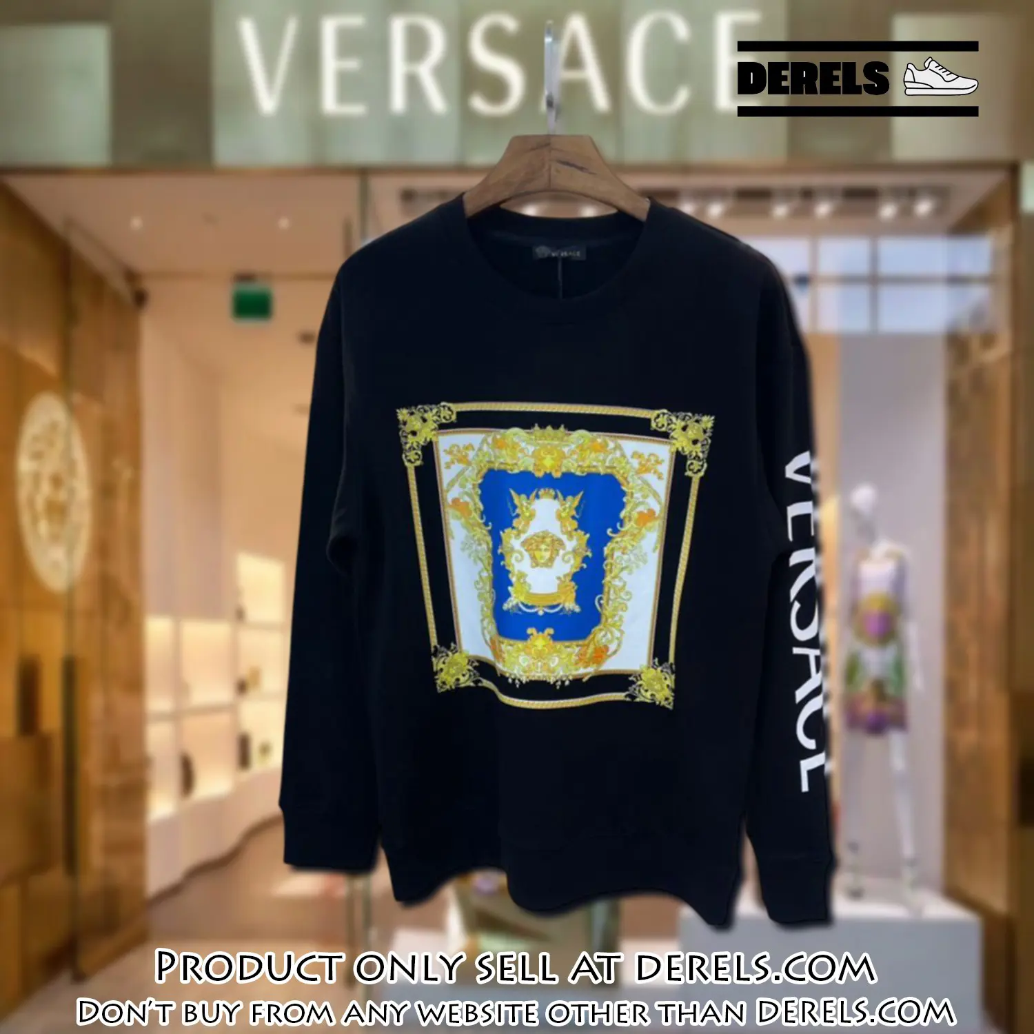 Versace luxury ugly sweater for winter lzu1413 dr3002246